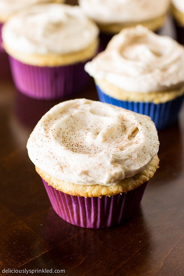 Snickerdoodle Cupcakes