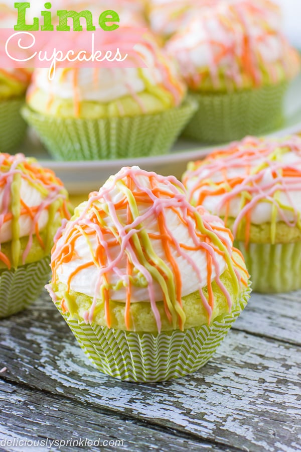 Lime Cupcakes 
