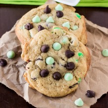 Mint Chocolate Chip Cookies-158