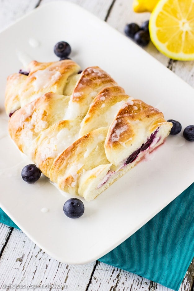 Blueberry Lemon Cream Cheese Bread Recipe by Deliciously Sprinkled