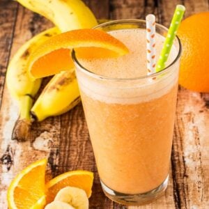 Orange Banana Smoothie-123