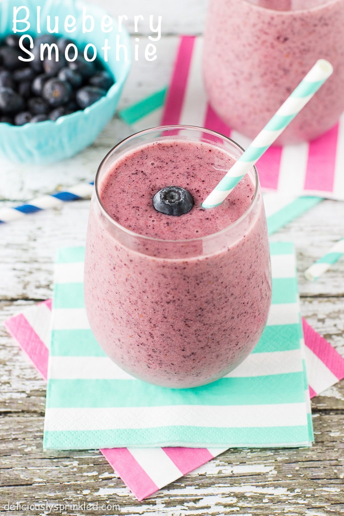 Blueberry Smoothie 