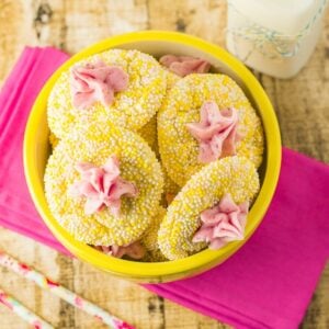 Lemon Raspberry Cookies