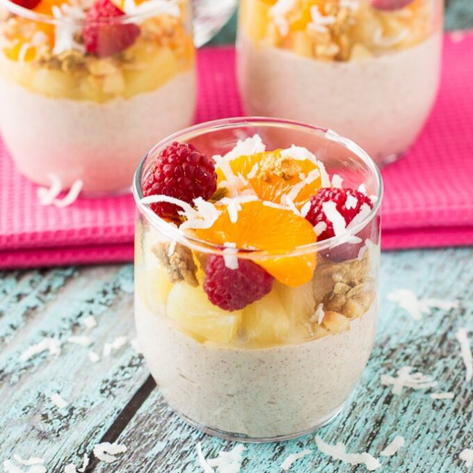 Pineapple Yogurt Parfaits – Deliciously Sprinkled