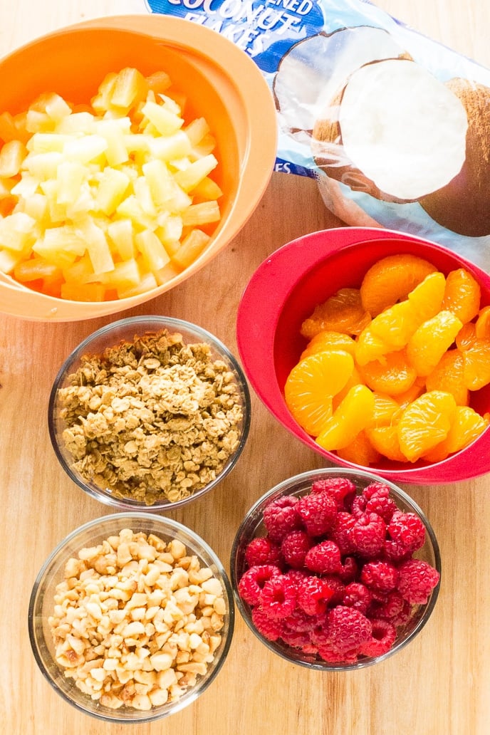 Pineapple Yogurt Parfaits Deliciously Sprinkled