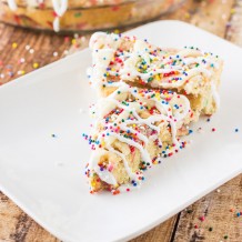 Cinnamon Roll Funfetti Cake Recipe