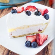 Very Berry Ice Cream Pie