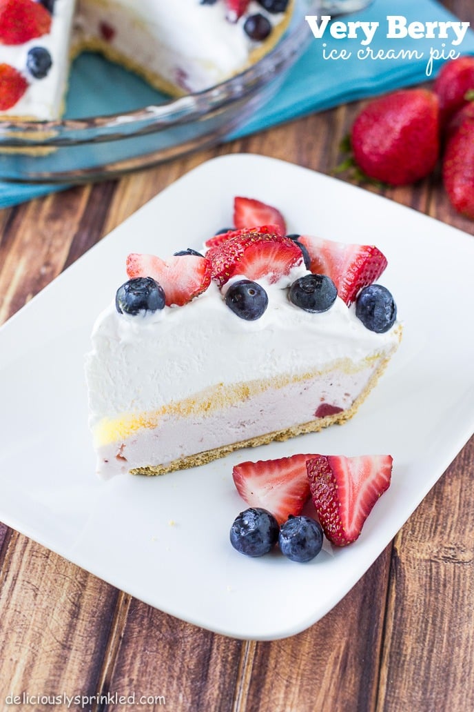 Strawberry Ice Cream Pie, #walmartproduce