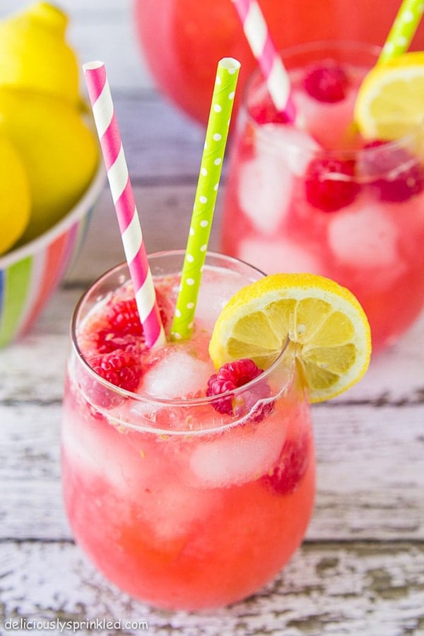 Raspberry Lemonade  Deliciously Sprinkled