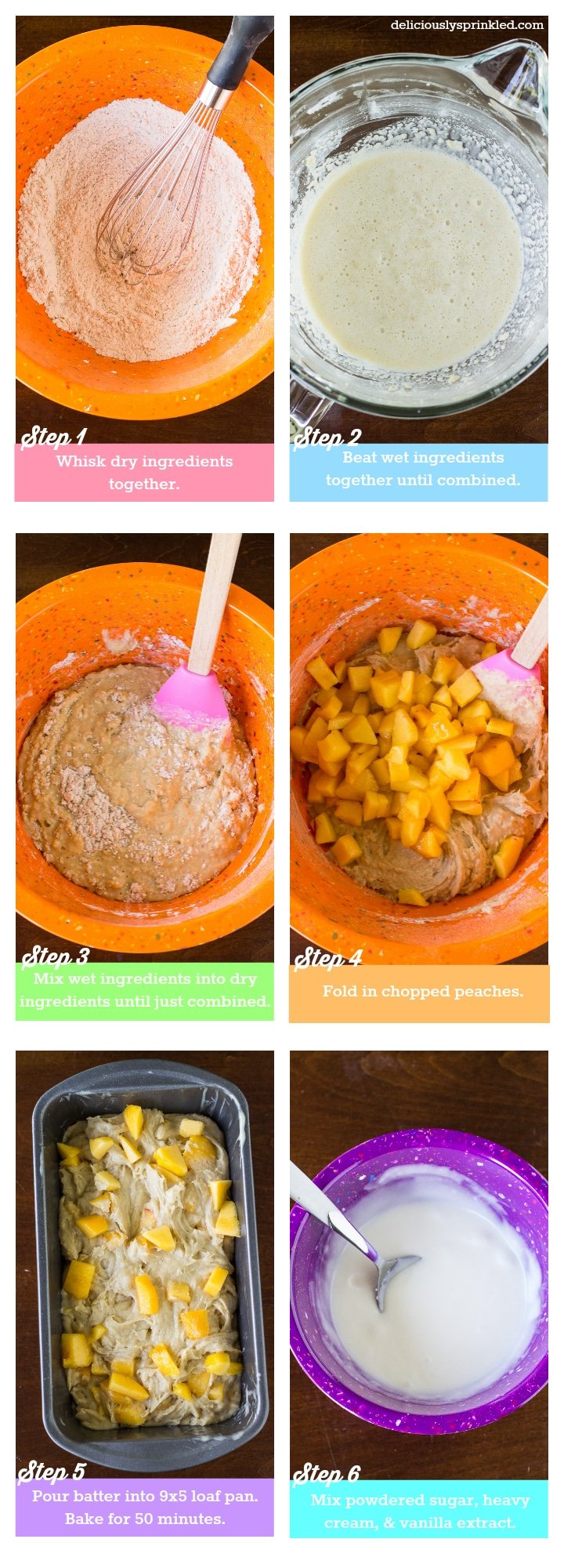 Peach Bread Recipe