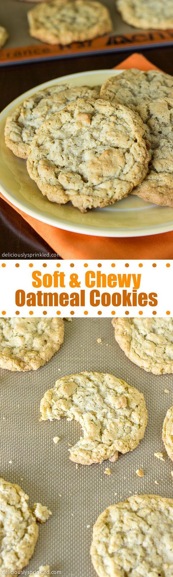 THE BEST OATMEAL COOKIES RECIPE