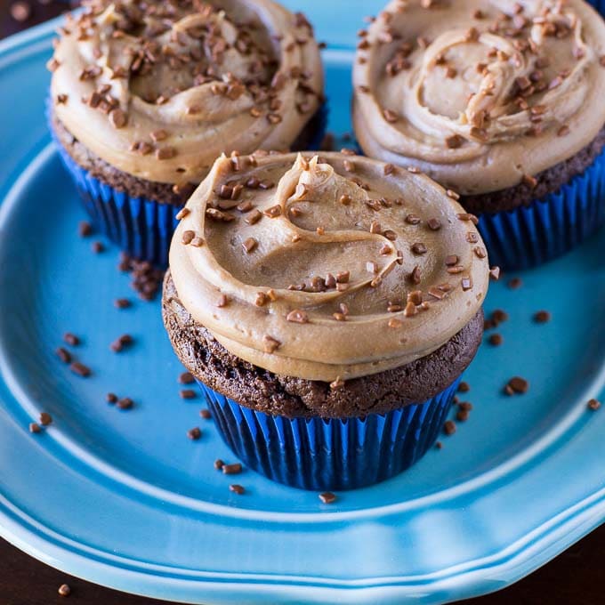 Twix Cupcakes - That's Just Jeni