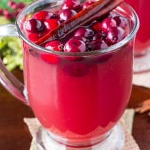 Hot Cranberry Punch