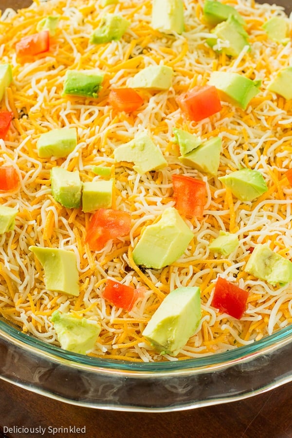 Avocado Tex-Mex Dip | Deliciously Sprinkled