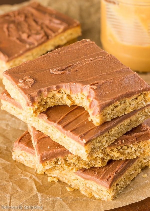 Chocolate Peanut Butter Bars