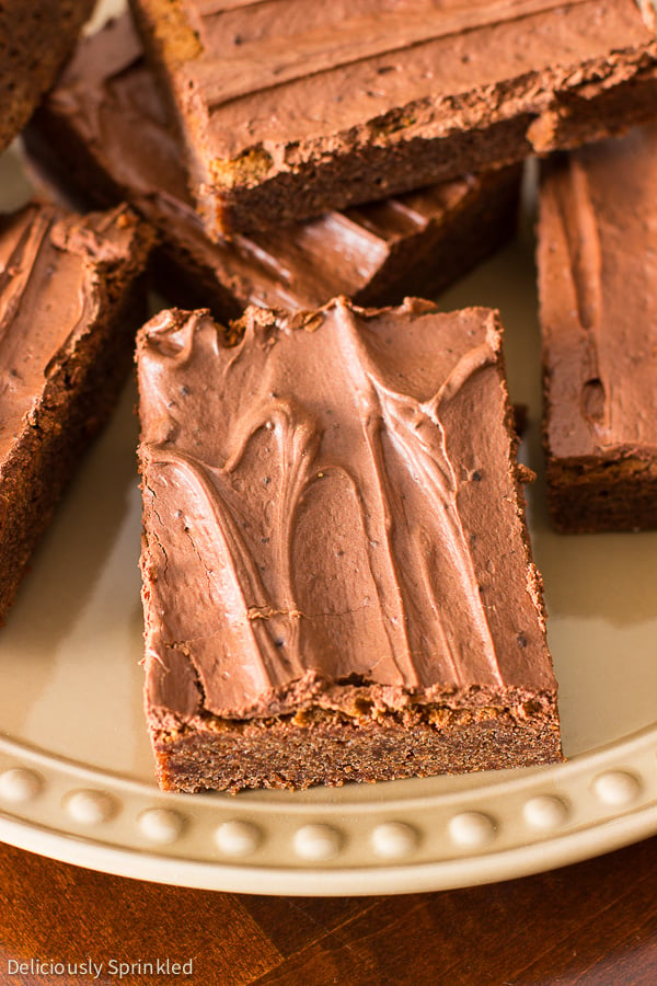 Homemade Fudgy Brownies Deliciously Sprinkled