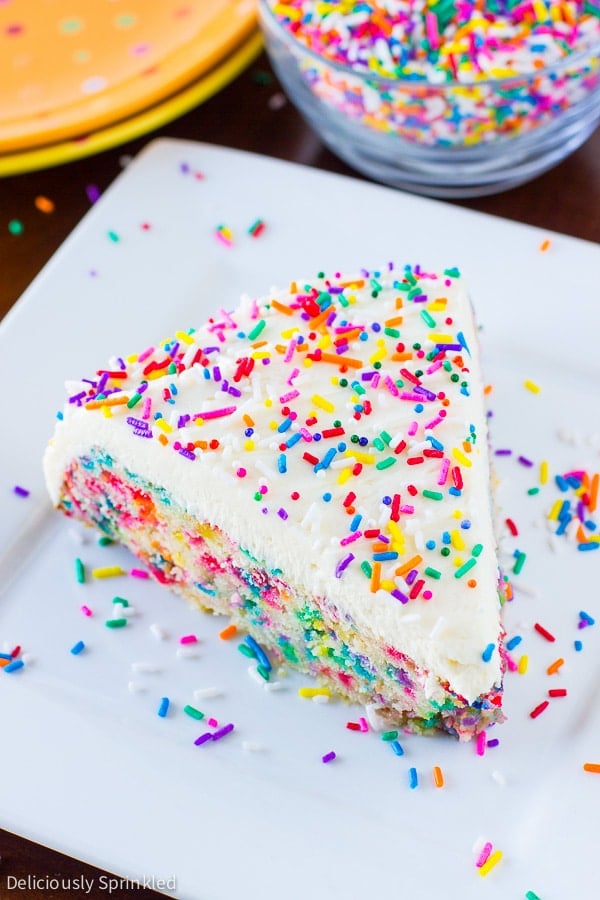 Homemade Funfetti Cake Recipe