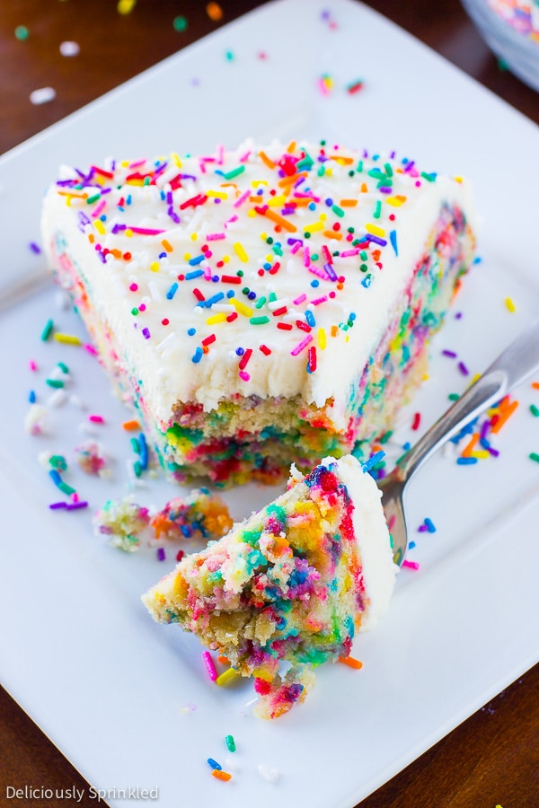 Homemade Funfetti Cake Recipe