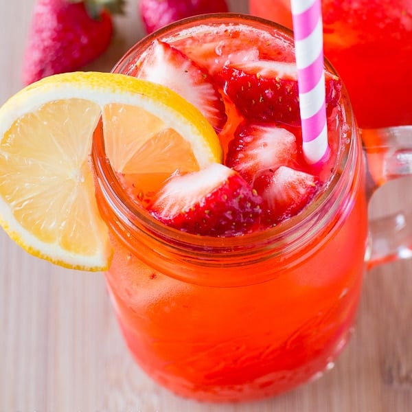 fresh strawberry drink recipes