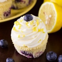 Lemon Blueberry Cupcakes