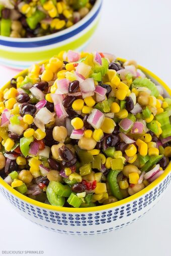 Black Bean and Corn Salsa – Deliciously Sprinkled
