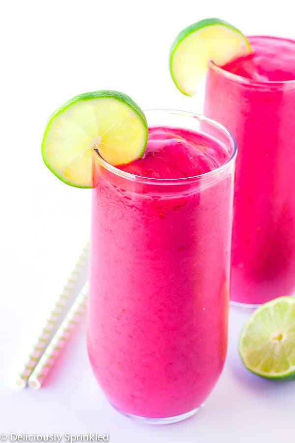 Raspberry Lime Smoothie