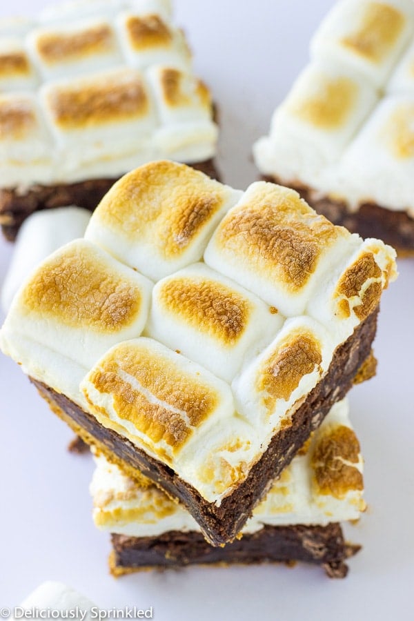 S'mores Brownie Bars