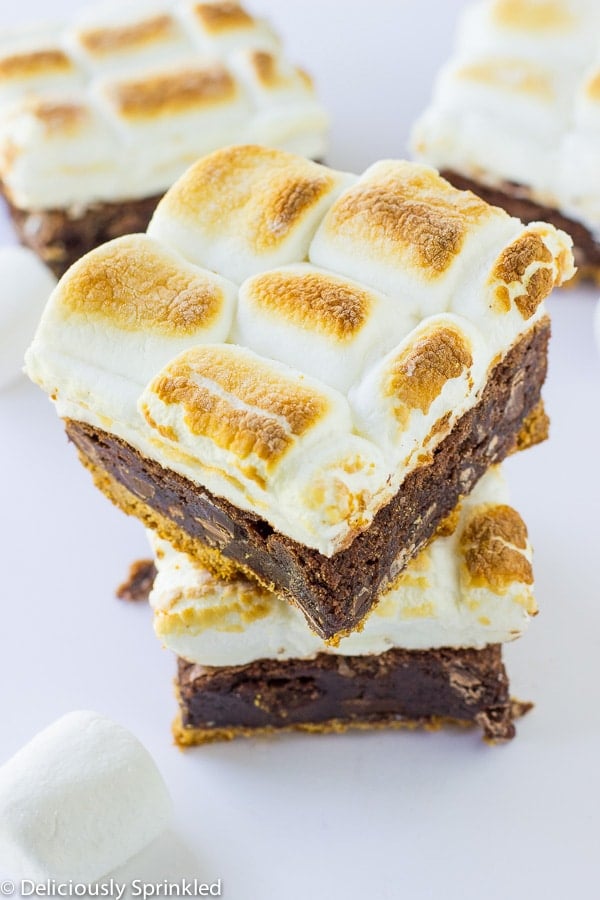 S'mores Brownie Bars