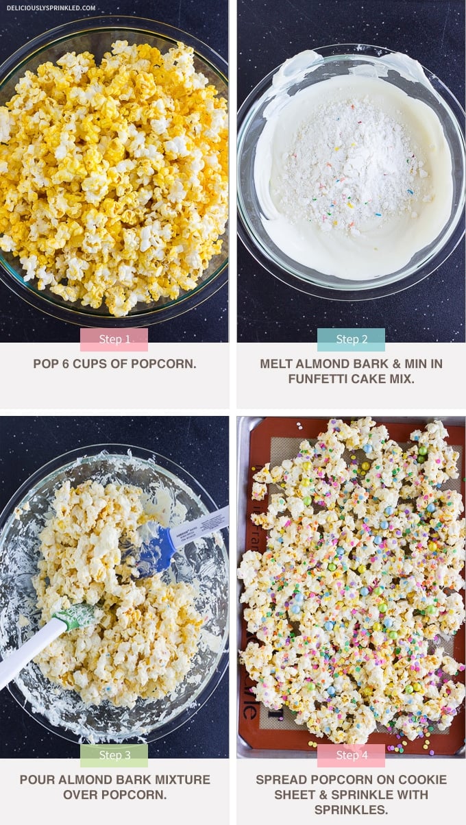 Birthday Cake Popcorn