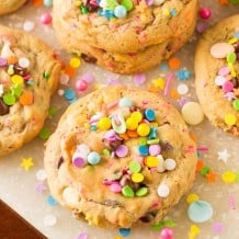  Kake Batter Sjokolade Chip Cookies