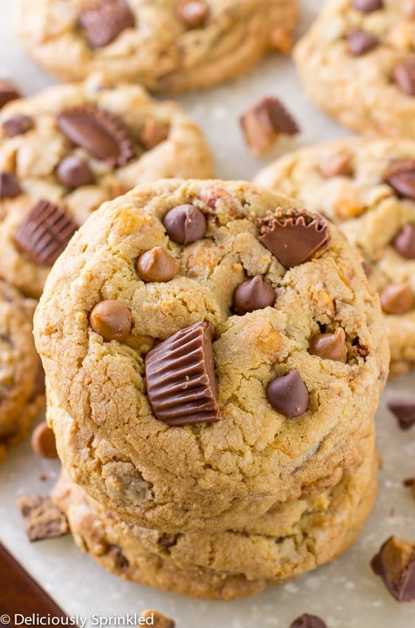 Chocolate Chip Peanut Butter Cookies