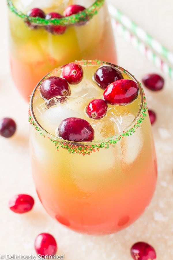 Holiday Punch Recipe (Easy Christmas Punch) - The Cookie Rookie®