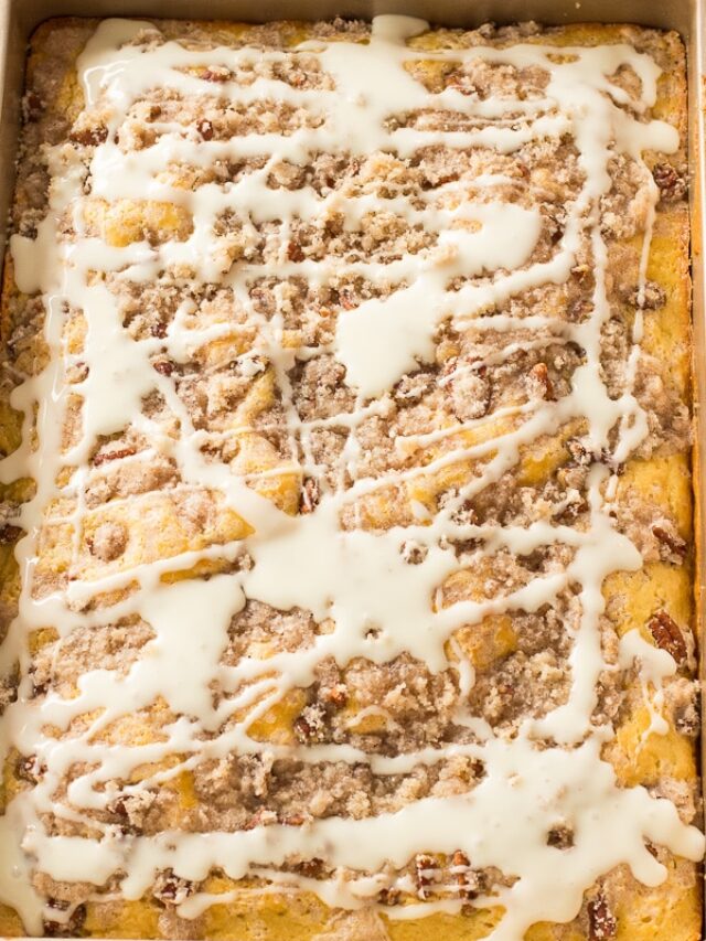 Eggnog Coffee Cake Deliciously Sprinkled