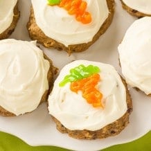 FROSTED CARROT CAKE COOKIES