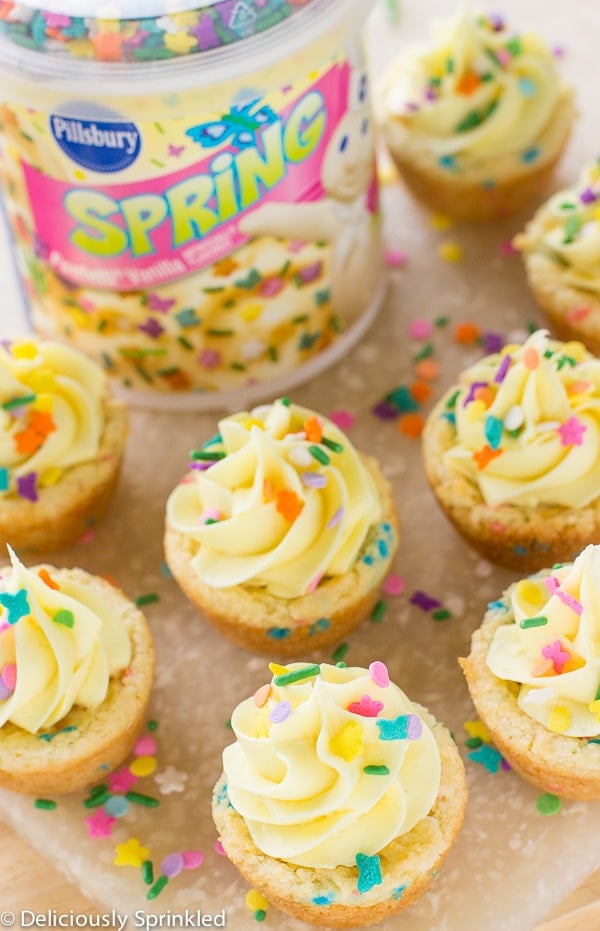 Funfetti Cookie Cups