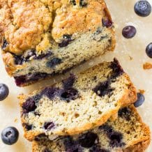 BLUEBERRY BANANA BREAD