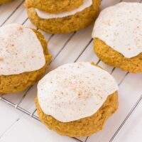 FROSTED PUMPKIN COOKIES