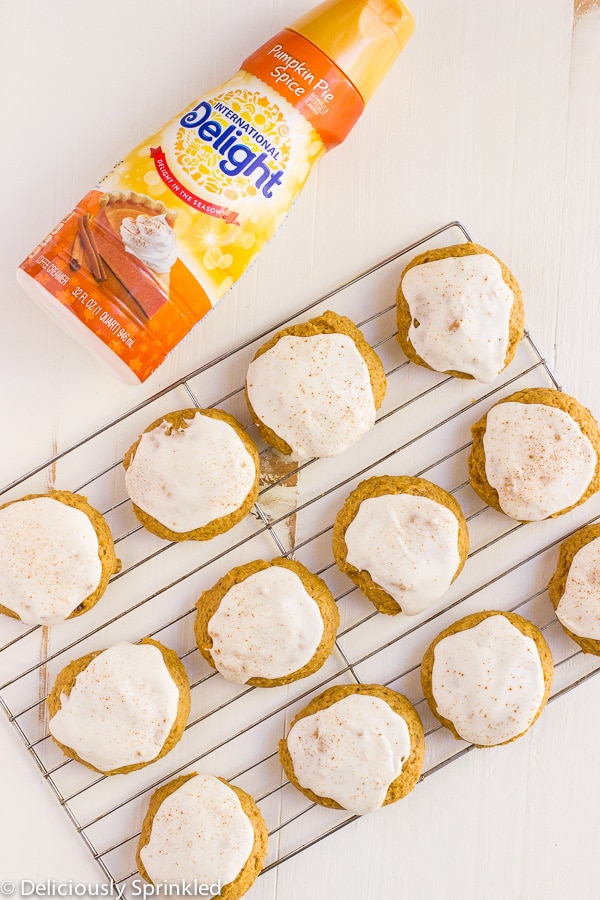 Frosted Pumpkin Cookies – Deliciously Sprinkled