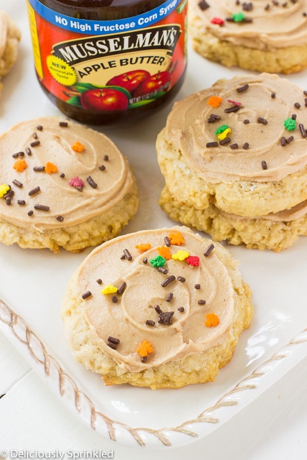 Apple Butter Sugar Cookies