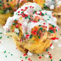 Eggnog French Toast Muffins