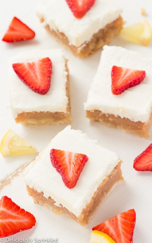 Strawberry Lemon Bars