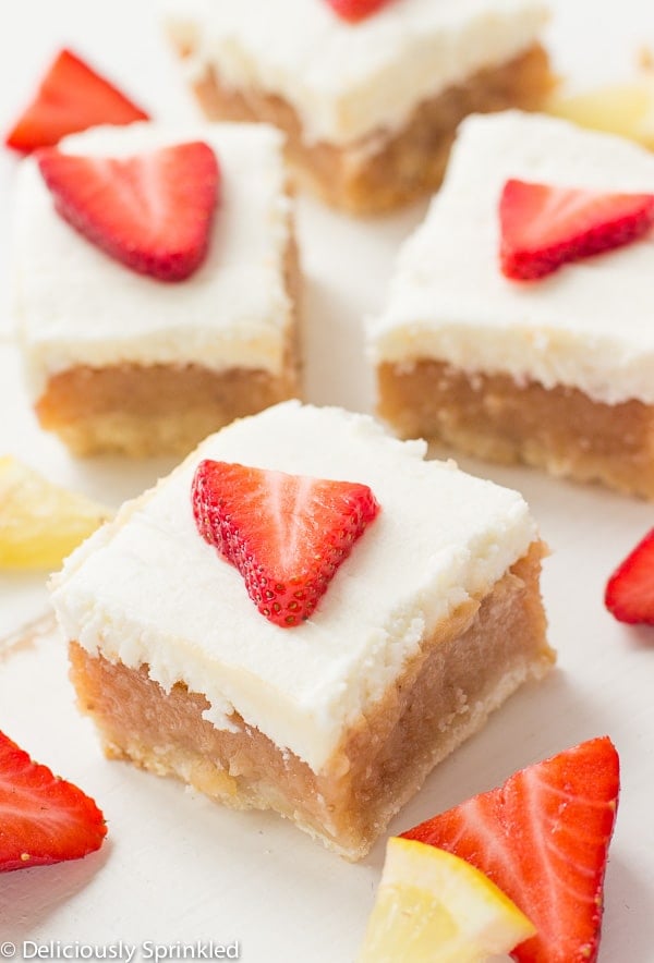 Strawberry Lemon Bars