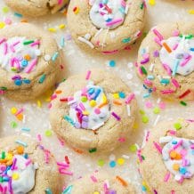 FUNFETTI PEANUT BUTTER COOKIES