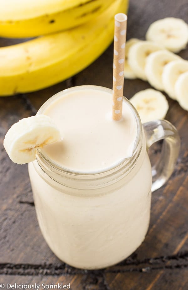 Banana-Almond Milk Shakes Recipe: How to Make It