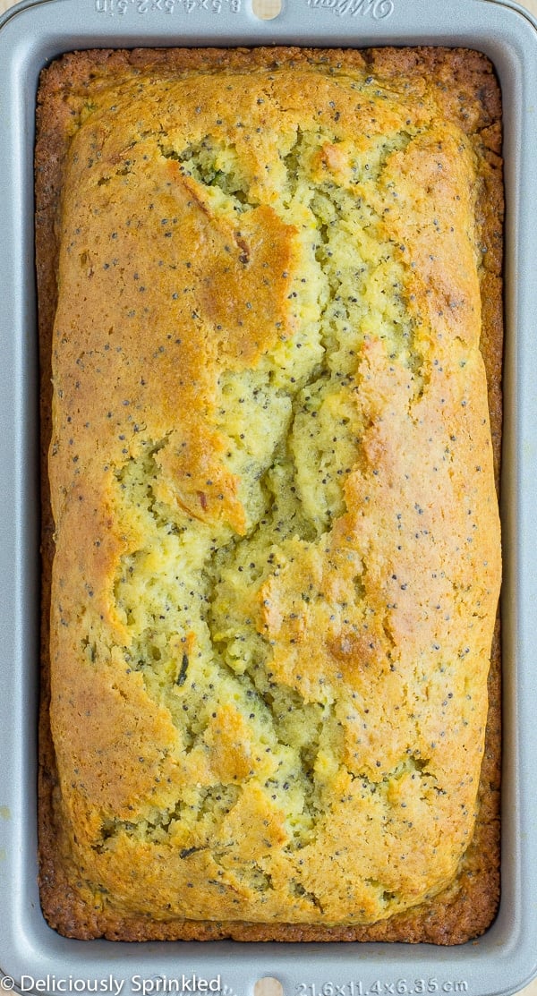 LEMON POPPYSEED ZUCCHINI BREAD