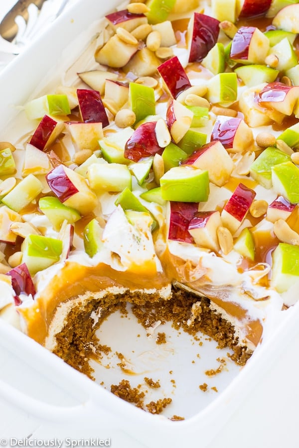 Caramel apple pudding – Deliciously Sprinkled