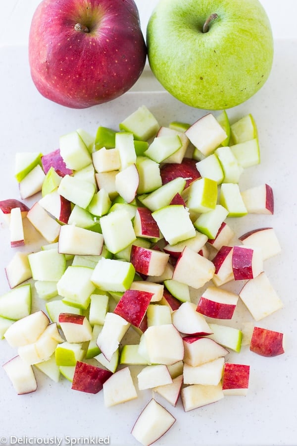 Caramel Apple Pudding