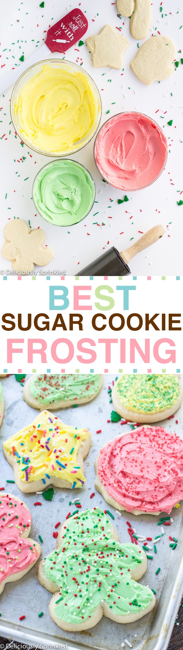 THE BEST SUGAR COOKIE FROSTING RECIPE