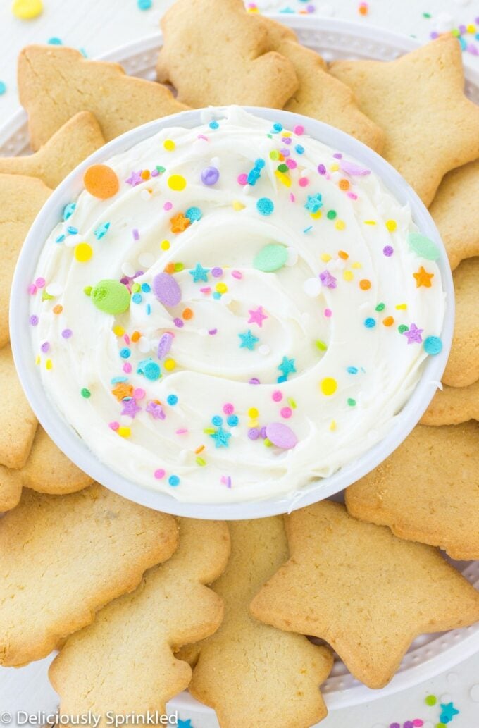 Sugar Cookie Dip | Deliciously Sprinkled