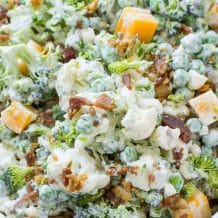 Bacon Ranch Broccoli Salad Recipe